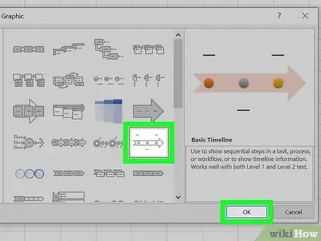 Image titled Create a Timeline in Excel Step 4