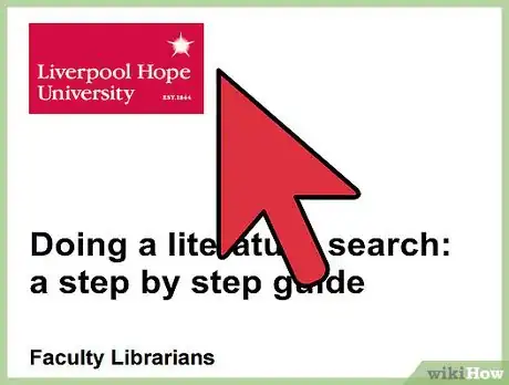 Image titled Do a Literature Search Step 4