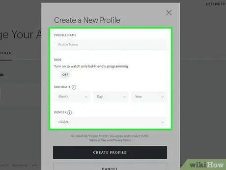 Image titled Create Multiple Profiles on Hulu Step 5