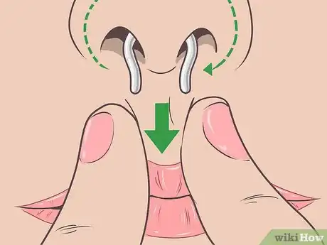 Image titled Hide a Septum Piercing Step 8