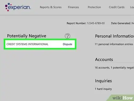 Image titled Dispute Items on a Credit Report Step 11