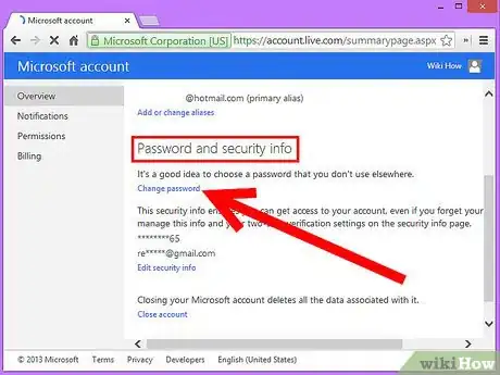 Image titled Change MSN Password Step 3