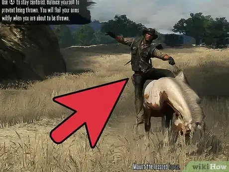 Image titled Use the Lasso in Red Dead Redemption Step 3