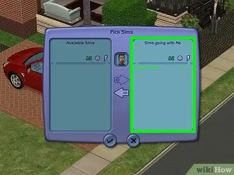 Image titled Travel to a Community Lot in Sims 2 Step 8