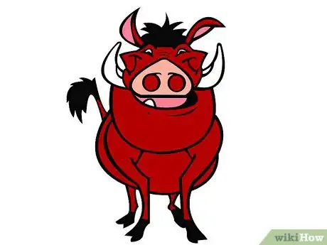 Image titled Draw Pumbaa from the Lion King Step 21