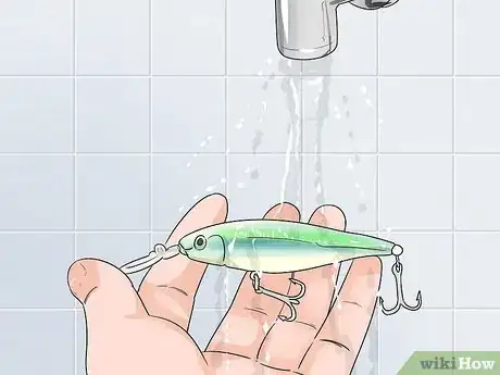 Image titled Clean Fishing Lures Step 1