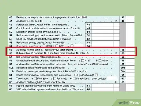 Image titled Fill out IRS Form 1040 Step 21