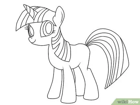 Image titled Draw My Little Ponies Step 6