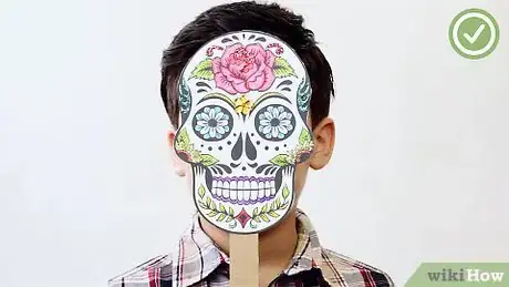 Image titled Make a Day of the Dead Mask Step 8