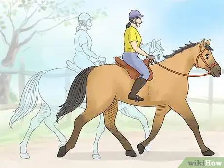 Image titled Post While Trotting on a Horse Step 6