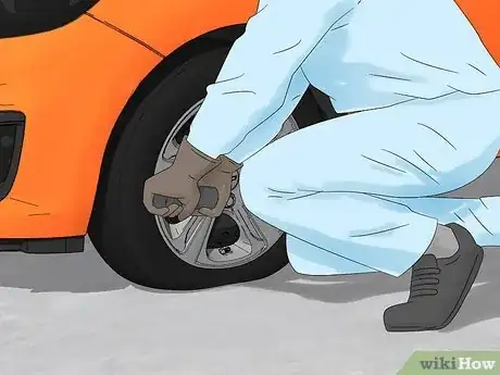 Image titled Repair a Nail in Your Tire Step 1