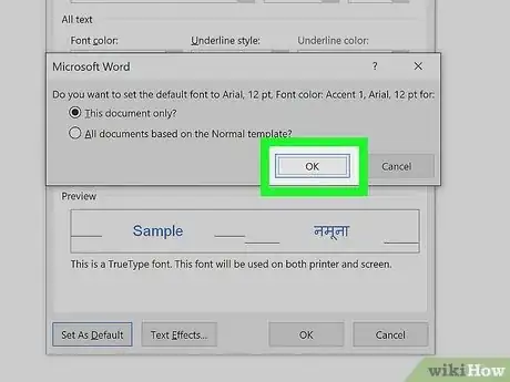 Image titled Changing the Default Font in Word Step 10