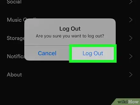 Image titled Log Out on Spotify on iPhone or iPad Step 5