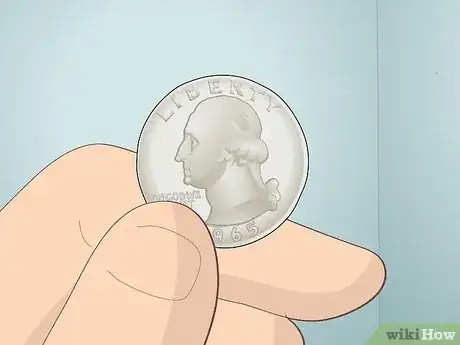 Image titled Tell if a 1965 Quarter Is Silver Step 1