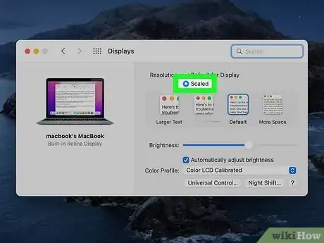 Image titled Change the Screen Resolution on a Mac Step 4