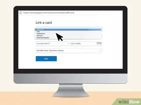 Image titled Add Another Credit Card to Paypal Step 4