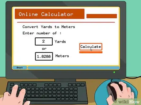 Image titled Convert Yards to Meters Step 3