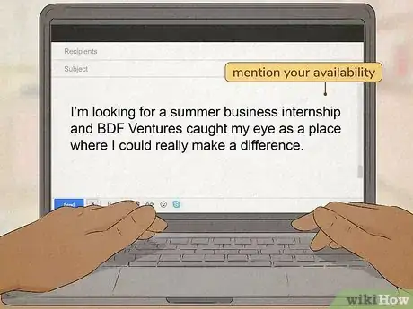 Image titled Write an Email Asking for an Internship Step 8