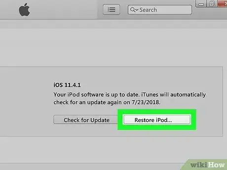 Image titled Restore an iPod Step 3