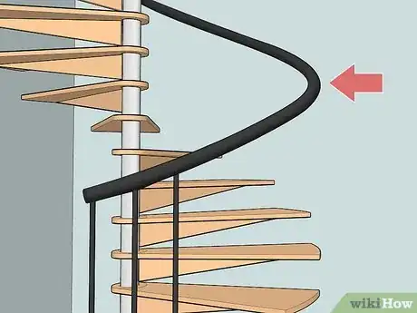 Image titled Build Spiral Stairs Step 14