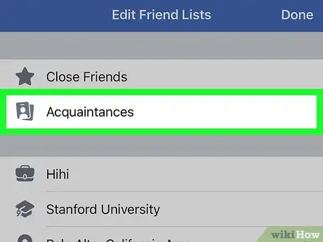 Image titled Edit Your Friends List on the Facebook App on iPhone or iPad Step 25