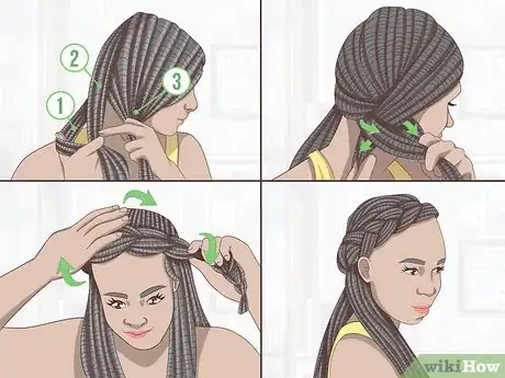 Image titled Style Your Faux Locs Step 4