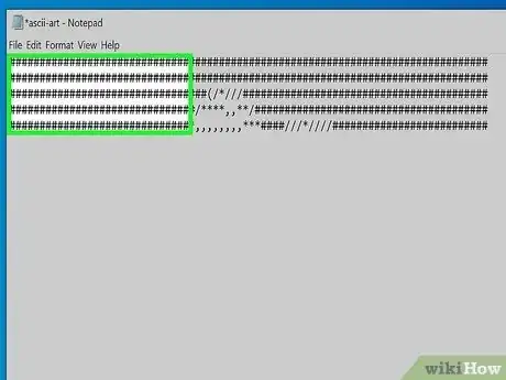 Image titled Create ASCII Art Step 4