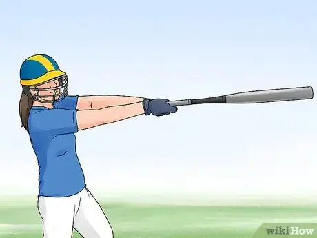 Image titled Hit the Ball Properly in Softball Step 9