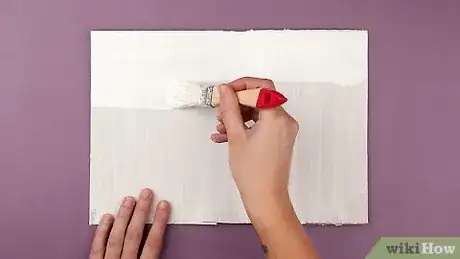 Image titled Paint on Cardboard Step 2