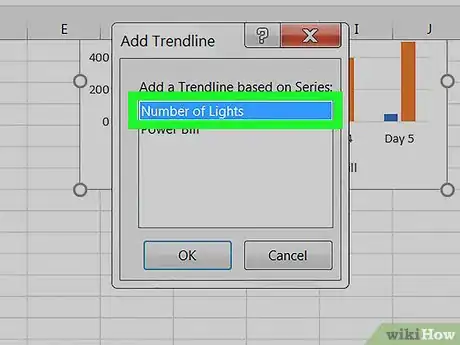 Image titled Do Trend Analysis in Excel Step 6