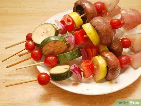 Image titled Prepare Vegetables for Skewers Step 11