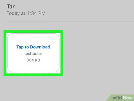 Image titled Open a Tar File on iPhone or iPad Step 18