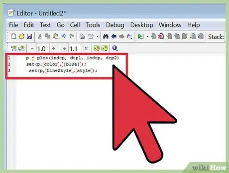 Image titled Import, Graph, and Label Excel Data in MATLAB Step 8