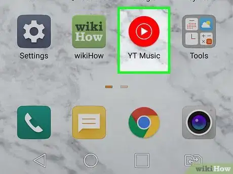 Image titled Change Your Location Settings in YouTube Music on Android Step 1