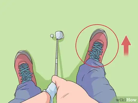 Image titled Add More Power to Your Golf Swing Step 1