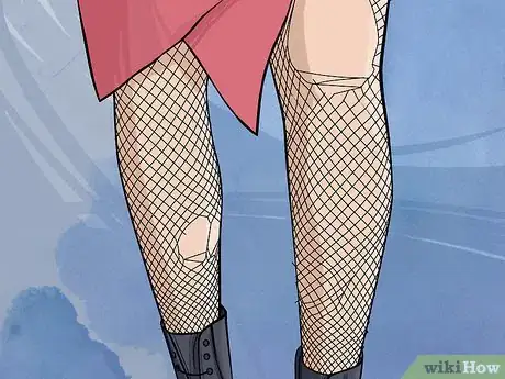 Image titled Wear Fishnet Stockings Step 4