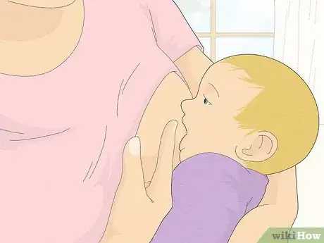Image titled Avoid Sore Nipples While Breast Feeding Step 2