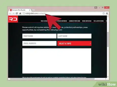 Image titled Contact Rob Dyrdek Step 5