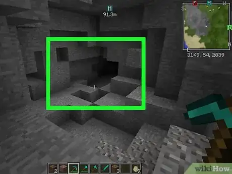 Image titled Find a Cave in Minecraft Step 3