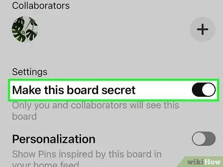 Image titled Make Pinterest Private Step 5