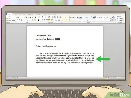 Image titled Write a Character Reference for a Tenant Step 8