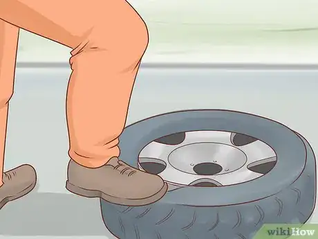 Image titled Get a Tire Off a Rim Step 3