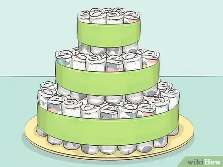Image titled Make a Diaper Cake Step 10