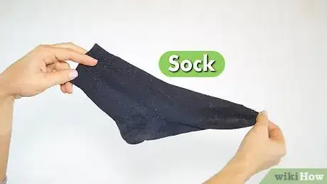 Image titled Do a Sock Bun Step 1