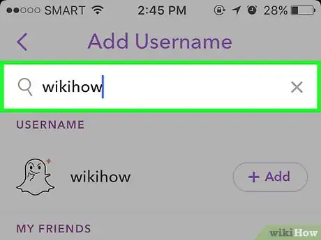 Image titled Find People on Snapchat Step 12