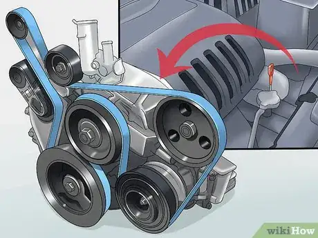 Image titled Replace a Serpentine Belt Step 3