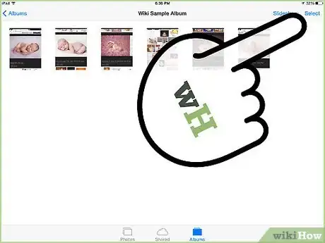 Image titled Rearrange Photos in an iPad Photo Album Step 4