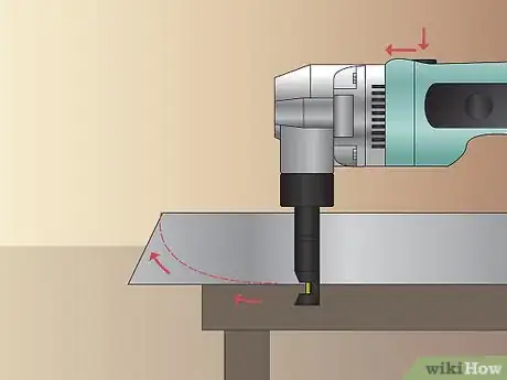 Image titled Cut Sheet Metal Step 16