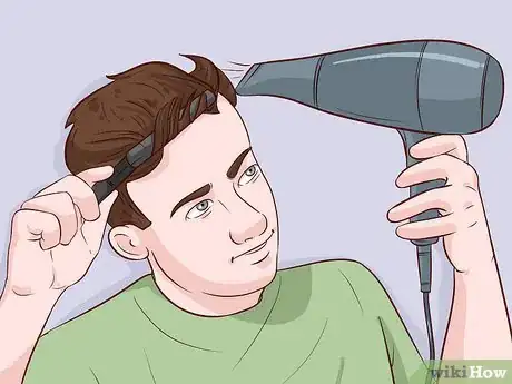 Image titled Straighten Men's Hair Step 4