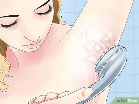 Image titled Shave Your Armpits Step 7